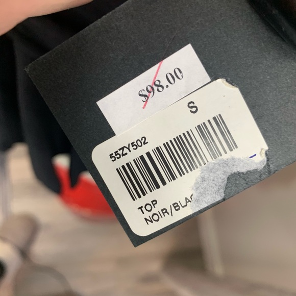 Sandra Angelozzi black babydoll tank size small - Picture 7 of 9